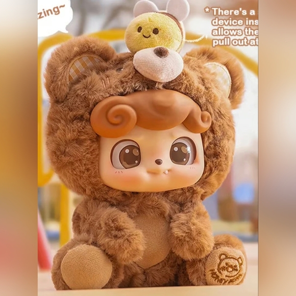 QKids Animal Preschool Series Plush Pendant. "Bee & Bear" - Picture 12 of 12